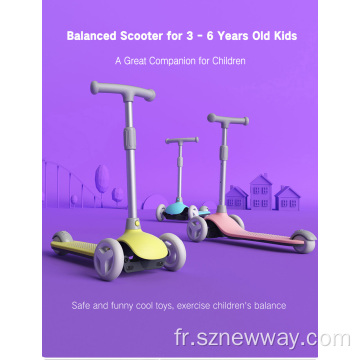 Xiaomi mitu enfants scooter équilibré scooter enfants